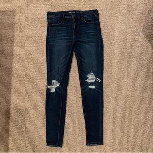 American Eagle Ripped Skinny Jeans